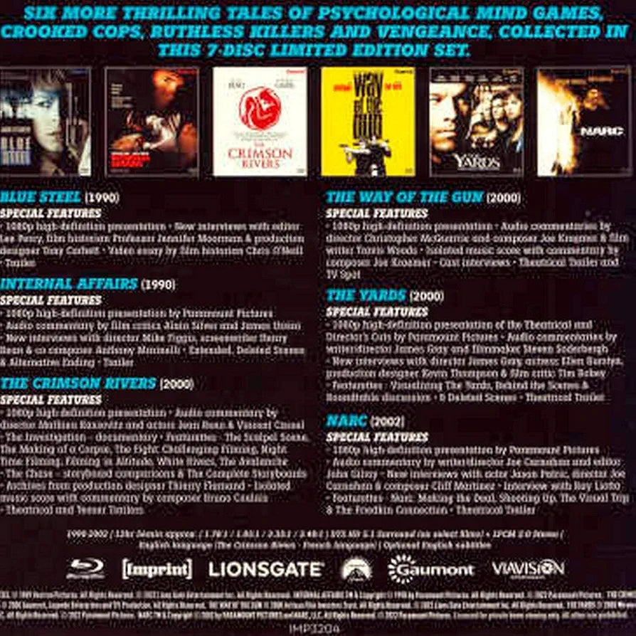 After Dark - Neo Noir Cinema : Collection 2 | Imprint Collection #178 - 183