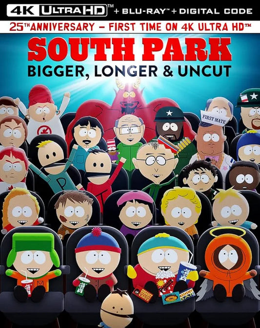 South Park: Bigger, Longer & Uncut [4K UHD + Blu-Ray + Digital Copy]