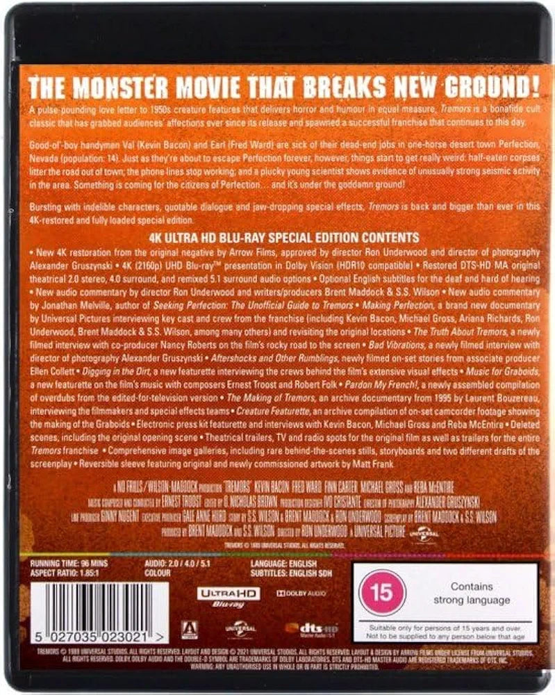 Tremors - Special Edition [4K Ultra HD Blu-Ray]