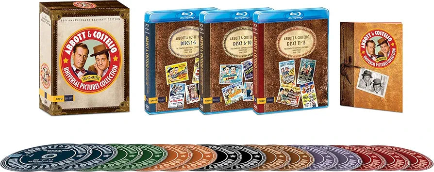 Abbott & Costello: The Complete Universal Pictures Collection [Blu-ray]