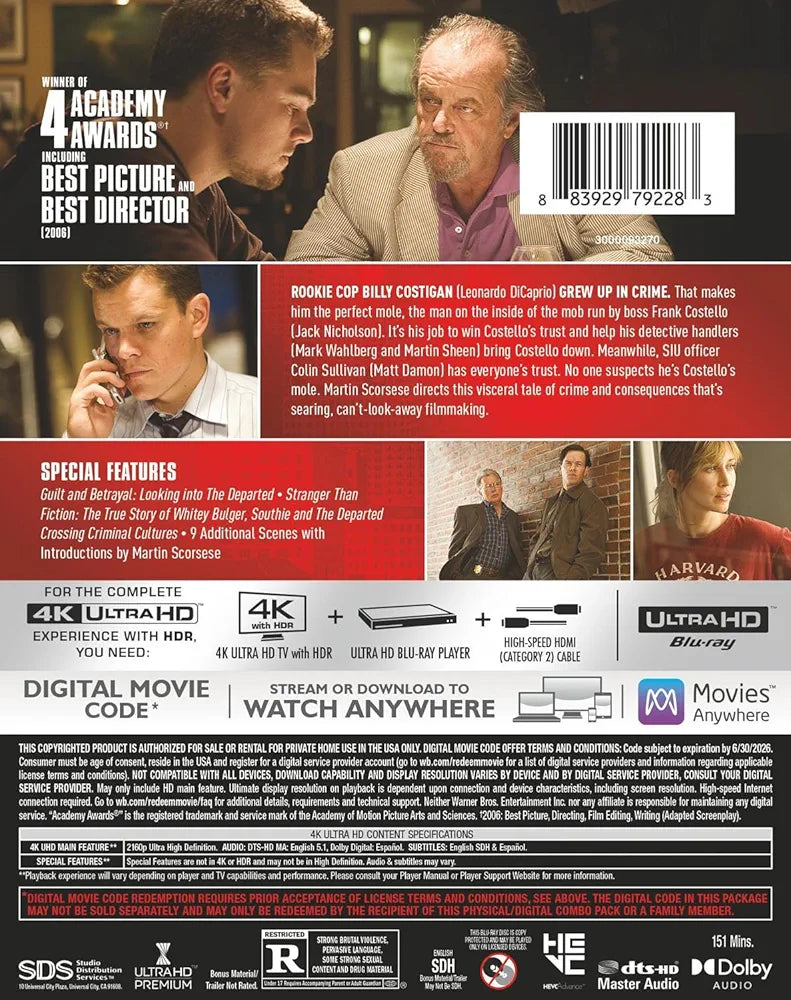 Departed, The  [4K UHD]